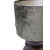 Lampa ceramiczna betonowa z abażurem 36cm